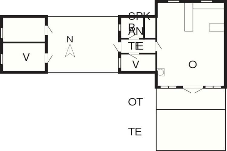 6 Person Holiday Home In Ansager Kültér fotó